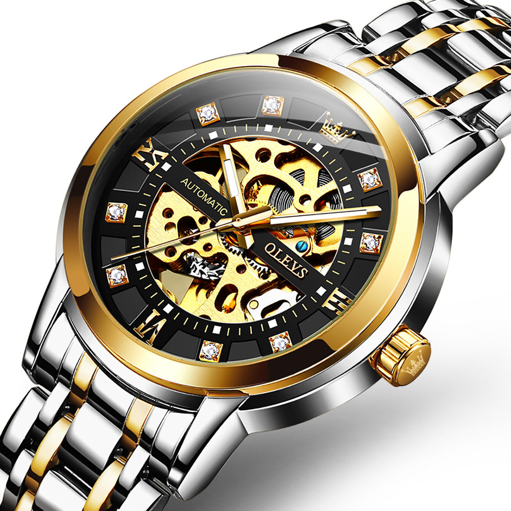 Multifunctional Mechanical Fashion Hollow Men's Watch