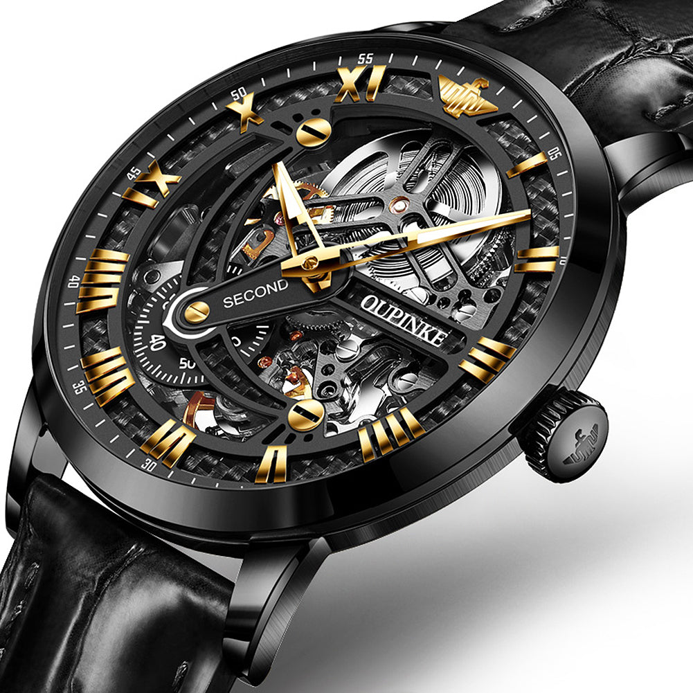 Fully Automatic Hollowed-out Commercial Waterproof Mechanical Men's Watch