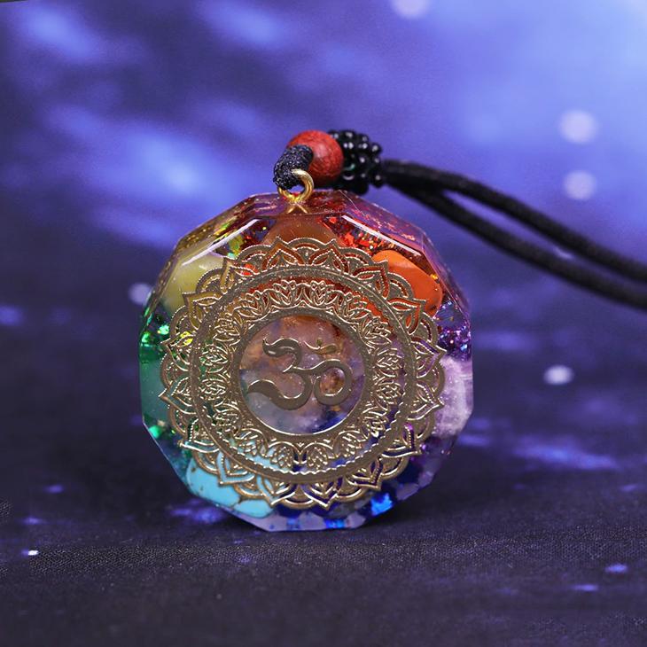 Orgonite Chakra Energy Necklace