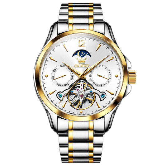 Multifunctional Tourbillon Mechanical Watch Luminous Men's Watch