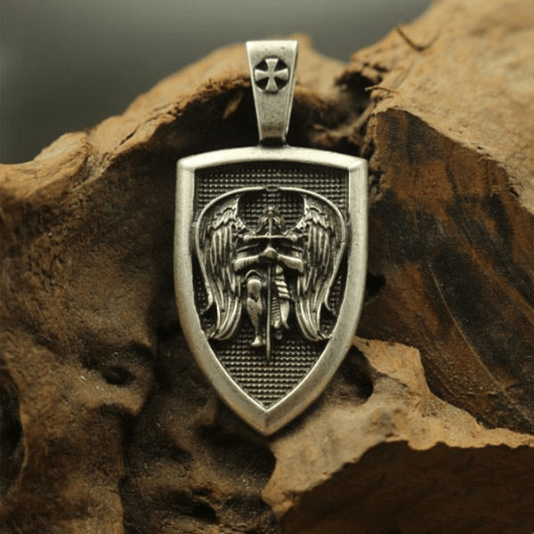 Saint Michael Archangel Pendant Necklace