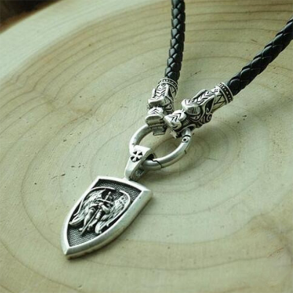 Saint Michael Archangel Pendant Necklace