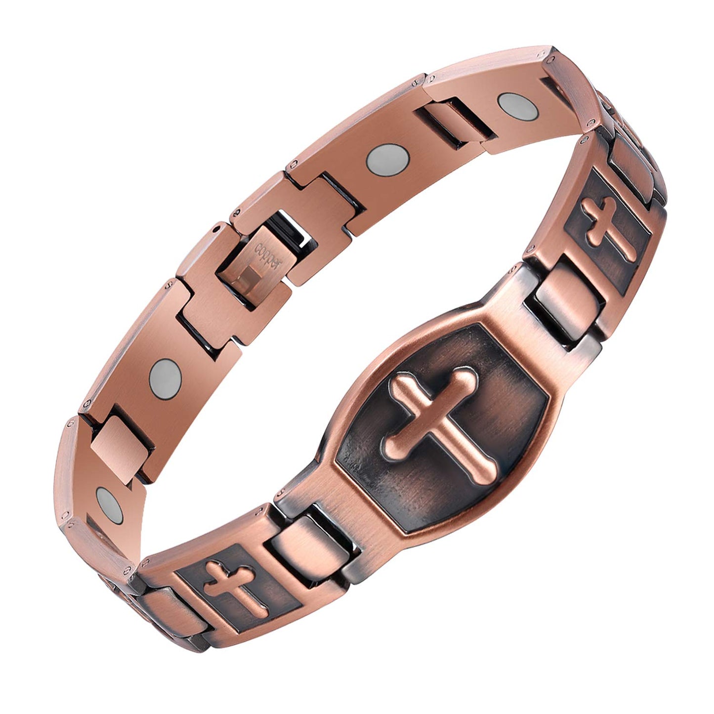 Magnetic Therapy Cross Bracelet