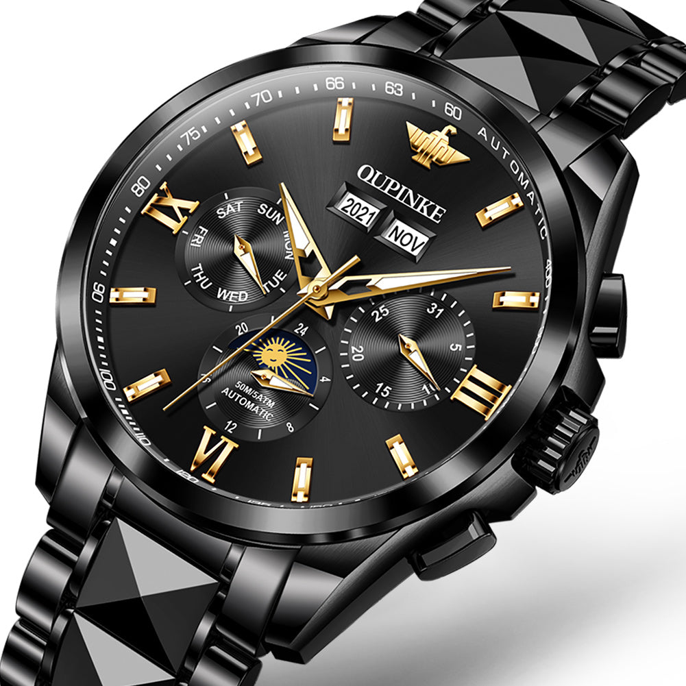 Multi-function Fully Automatic Business Mechanical Watch Men's Watch