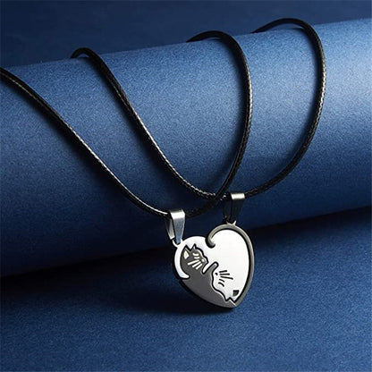 Yin Yang Cat Necklace