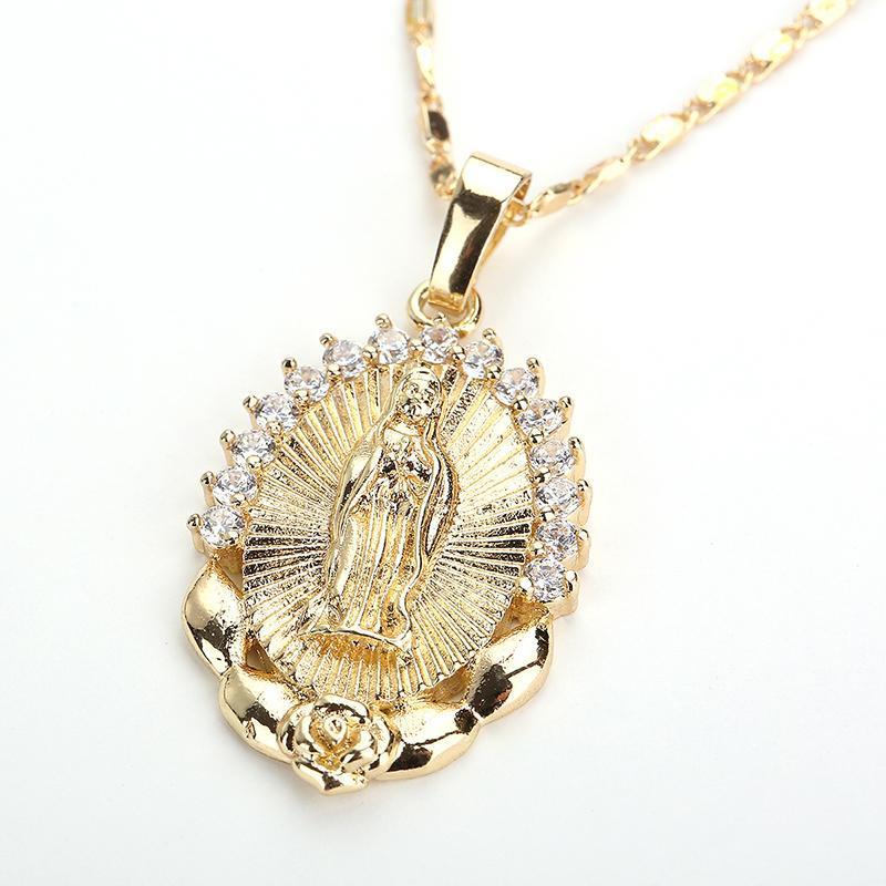 Virgin Mary Necklace