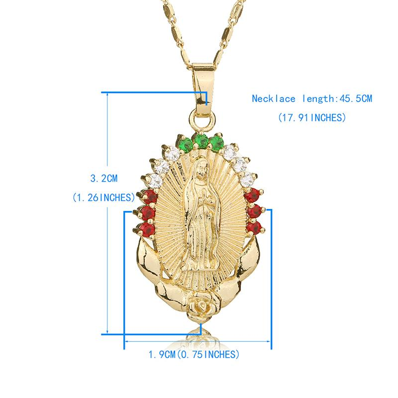 Virgin Mary Necklace