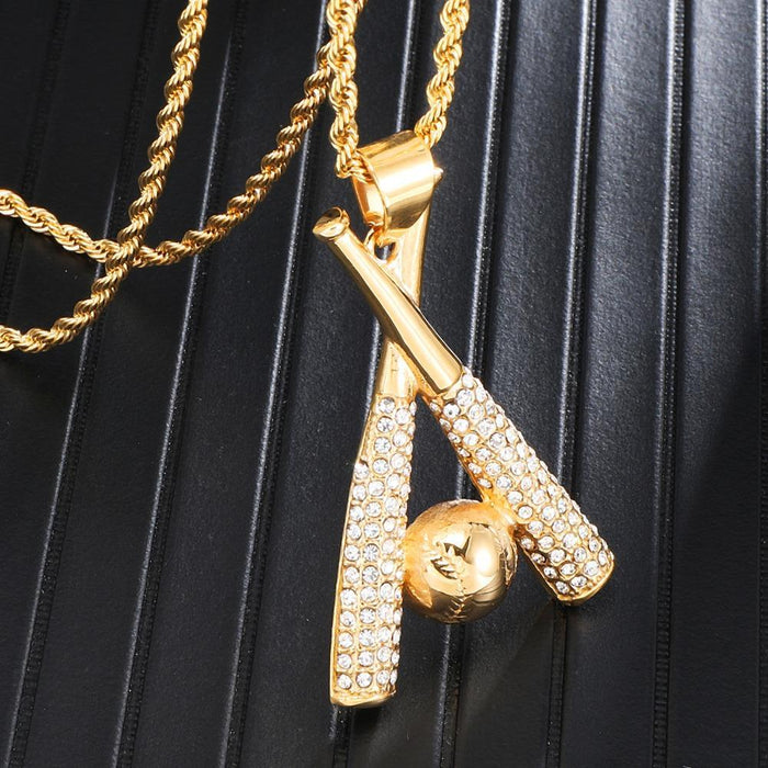 Baseball Bling Iced Pendant-Limited Edition